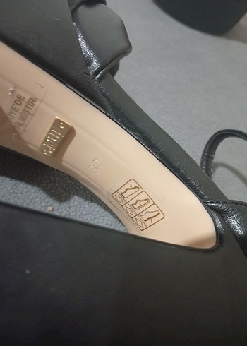 Siyah Platform Topuklu Kadın Gece Ayakkabısı - Görsel 4