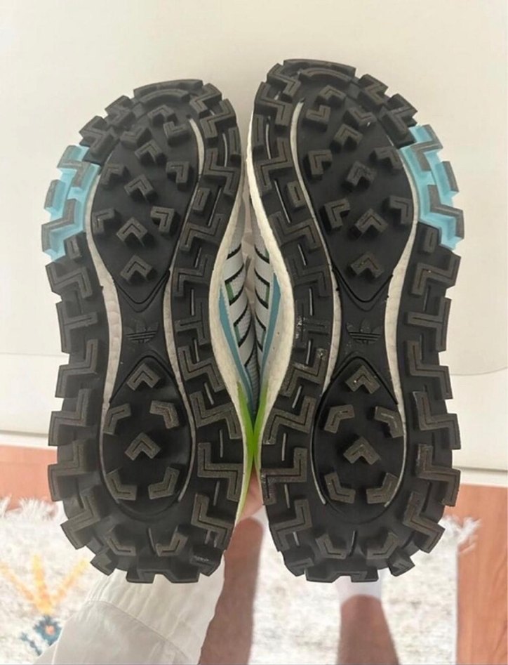 Renkli Bağcıklı Erkek Spor Ayakkabısı İthal orjinal - Görsel 5