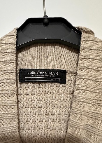 Bej Kadın Balıkçı Yaka Örgü Kazak unisex - Görsel 3