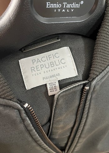 Pull and Bear deri ceket - Görsel 5