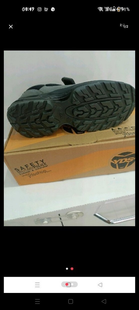 Gri Erkek iş ayakkabısı YDS - Görsel 2