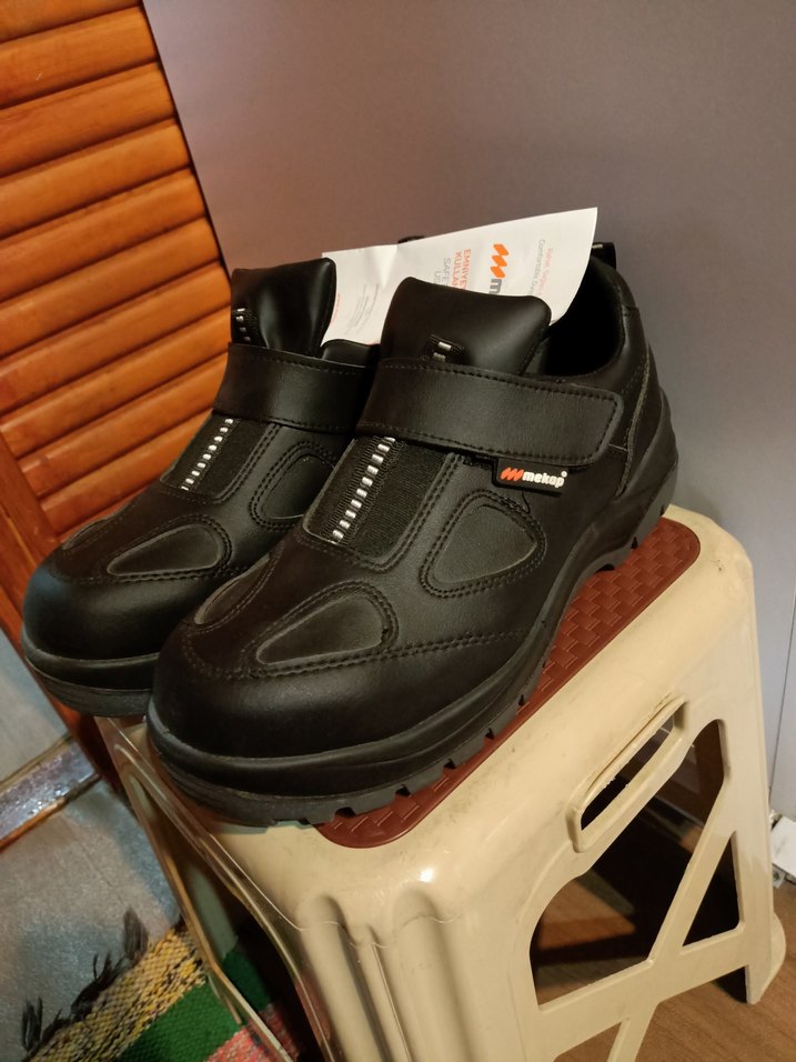 Erkek Siyah iş ayakkabısı - Görsel 3