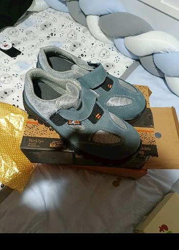 Gri Erkek iş ayakkabısı - Görsel 2