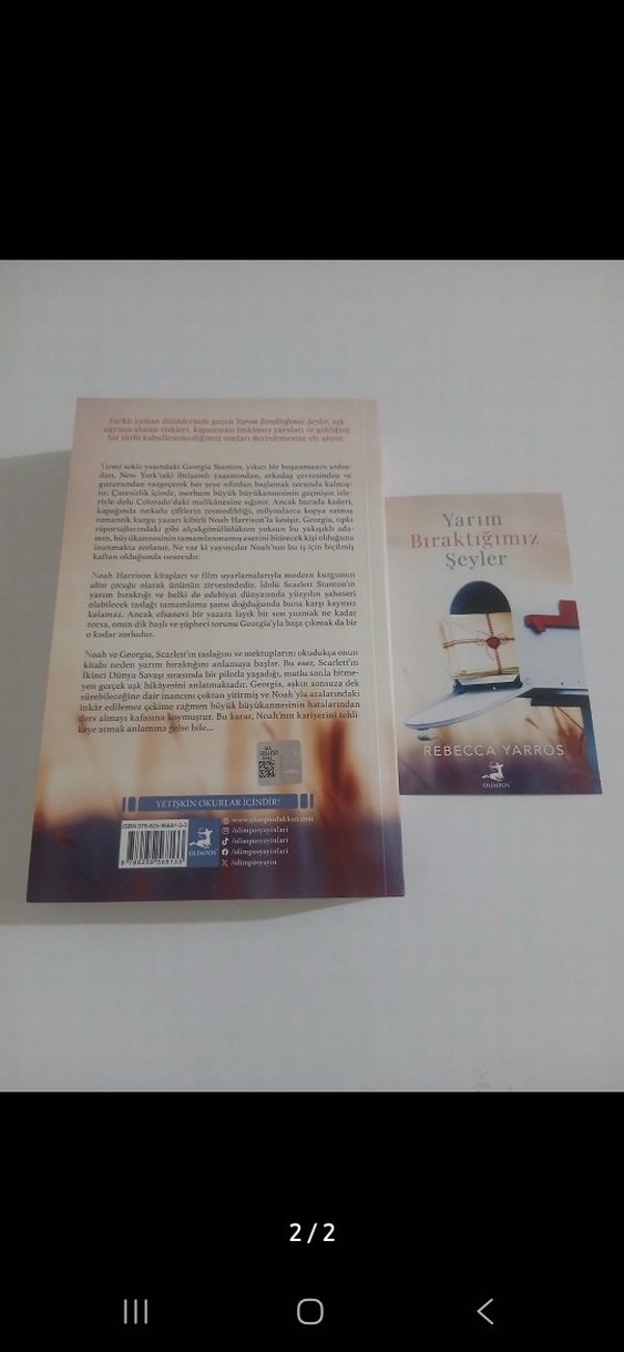 Yarım Bıraktığımız Şeyler - Rebecca Yarros - Görsel 2