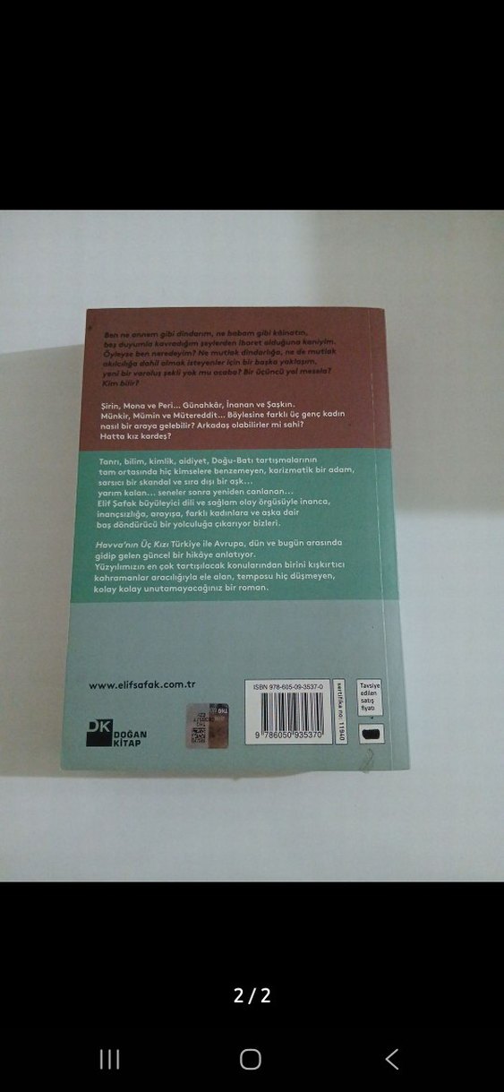 Elif Şafak - Havva'nın Üç Kızı - Görsel 2