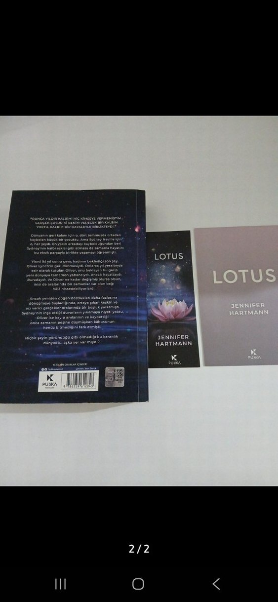 Lotus - Jennifer Hartmann Roman - Görsel 2
