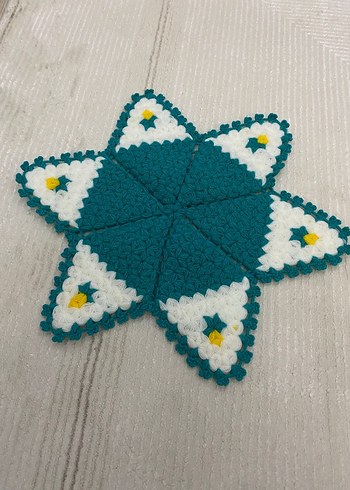 Renkli El Örgüsü Banyo lifleri - Görsel 2