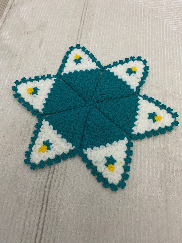 Renkli El Örgüsü Banyo lifleri - Görsel 2