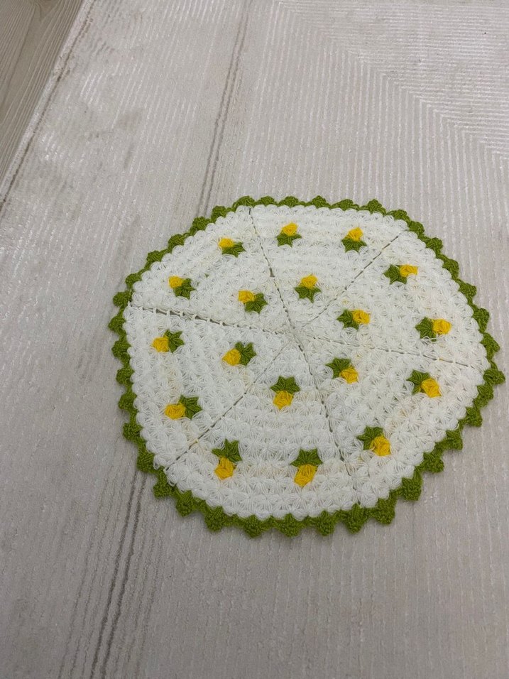 Renkli El Örgüsü Banyo lifleri - Görsel 4