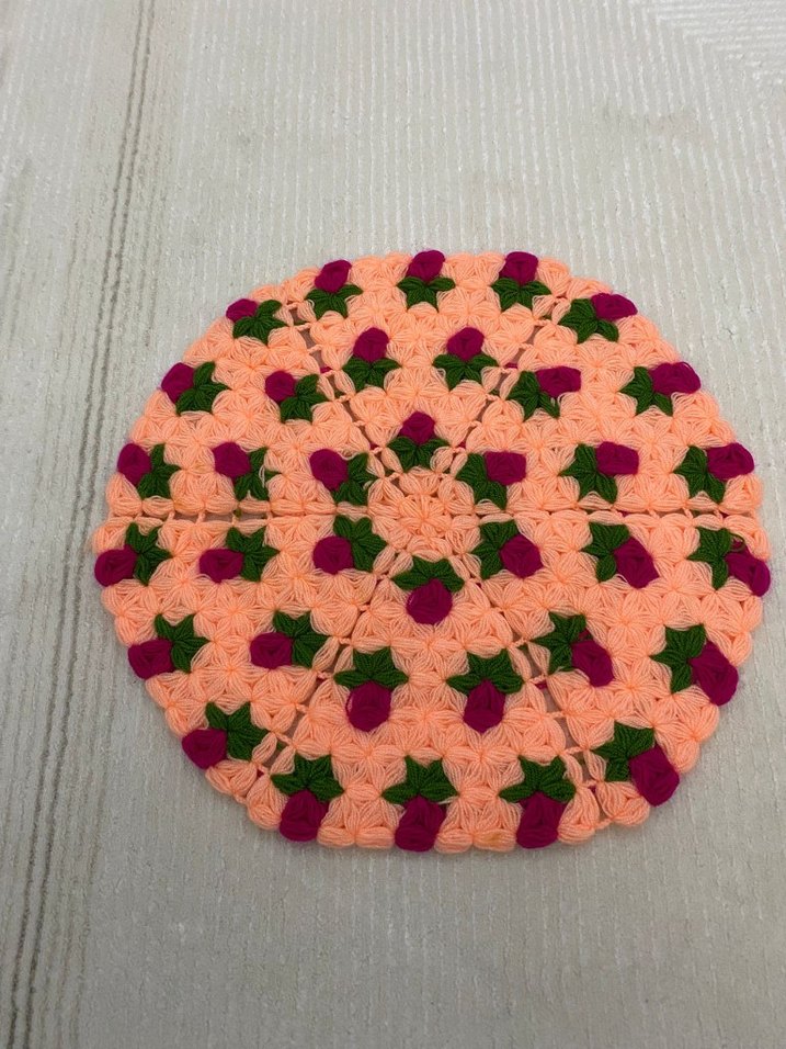 Renkli El Örgüsü Banyo lifleri - Görsel 5