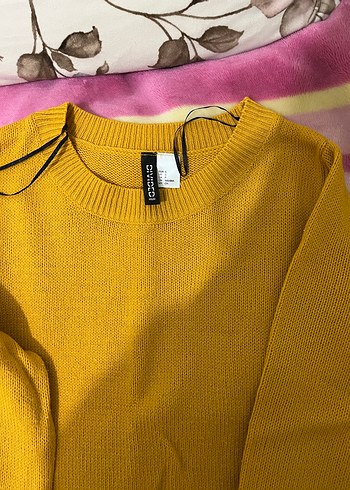 Sarı Divided H&M Kadın Basic Kazak - Görsel 2