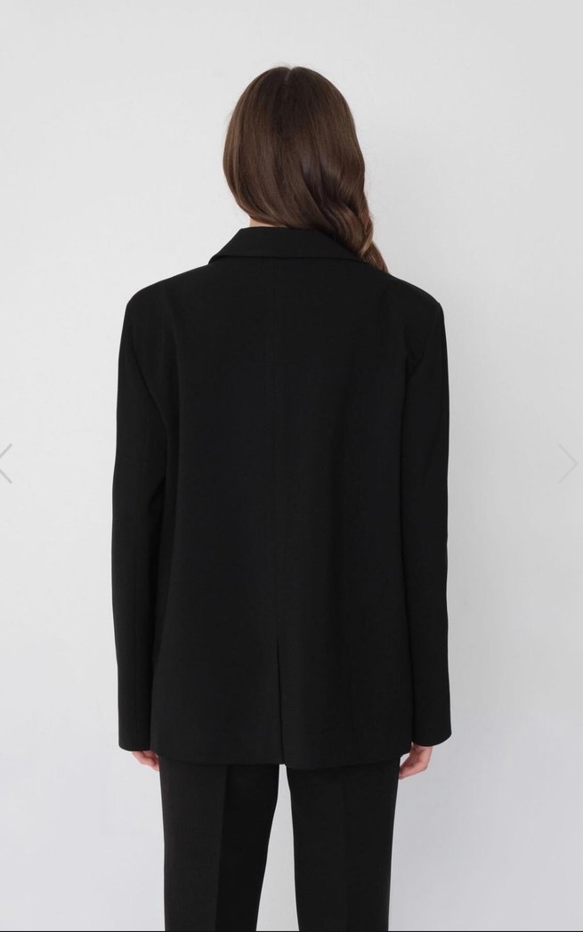 Siyah Klasik Kadın Blazer Ceket - Görsel 4