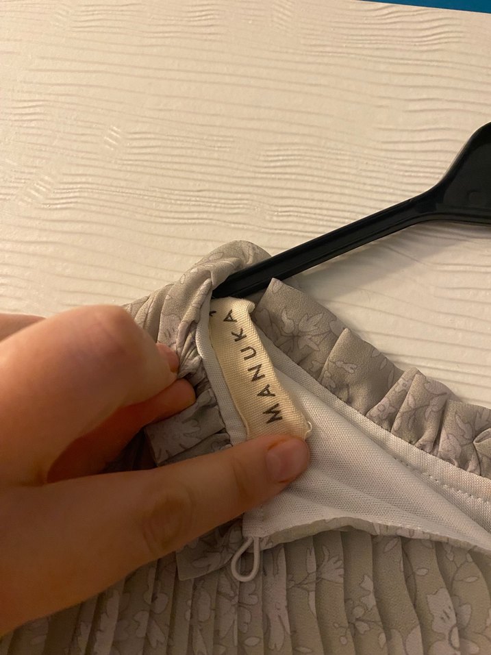 Manuka Yeşil Uzun Kollu Piliseli Kadın Elbise - Görsel 4