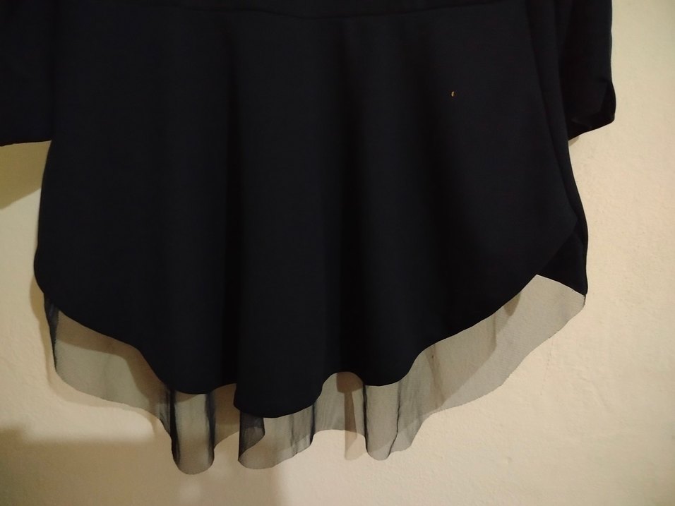 Düğmeli Siyah kurtarıcı ceket... - Görsel 4