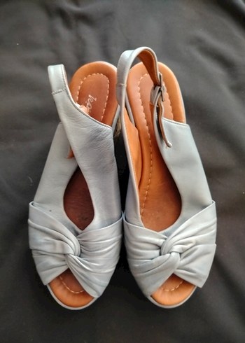 DAVİD JONES lacivert kol Çantası VE MANTAR TOPUK DERİ AYAKKABI - Görsel 5