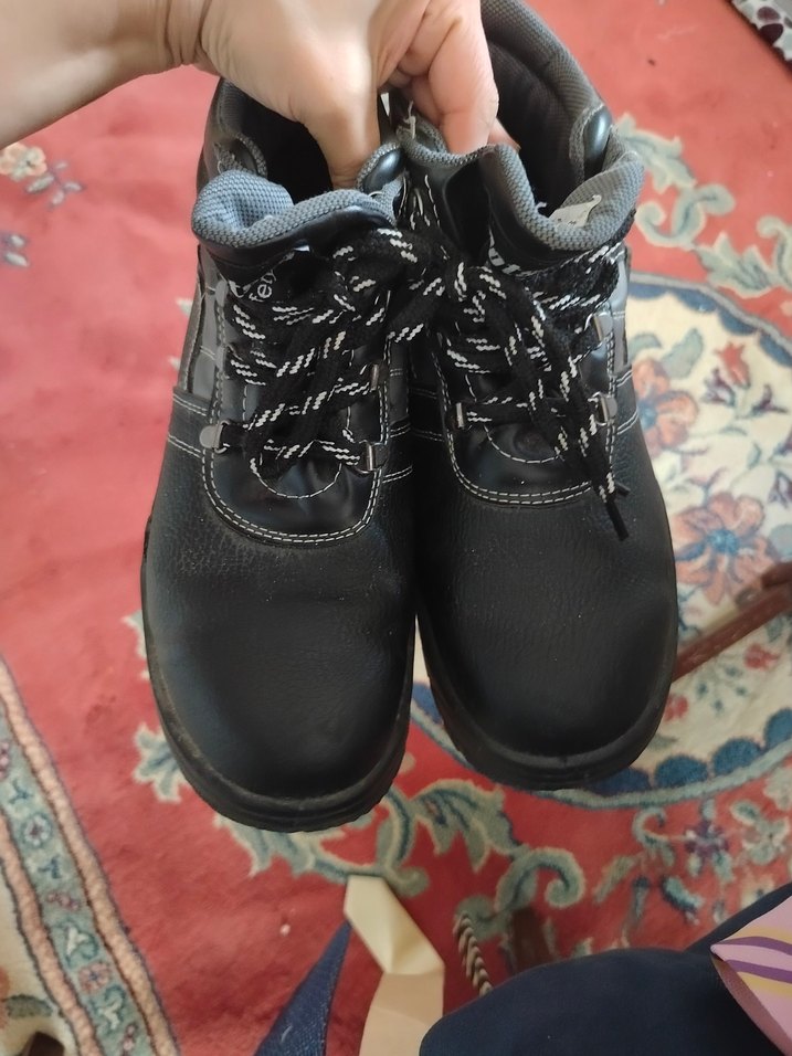 BotSan Siyah Biker Stil Erkek Lastik Bot - Görsel 2