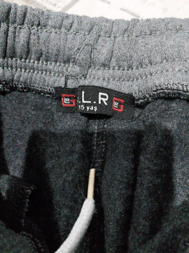 Erkek Gri Rahat Kesim Eşofman Altı - Görsel 4