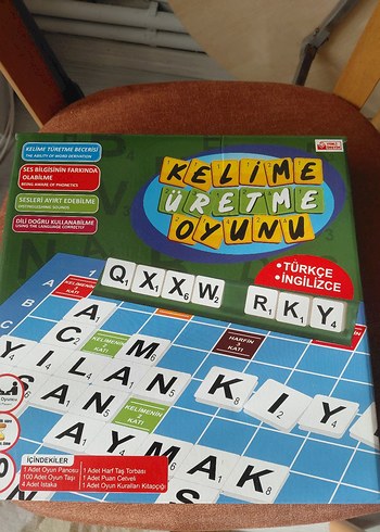 Kelime Üretme Oyunu - Türkçe & İngilizce - Görsel 2