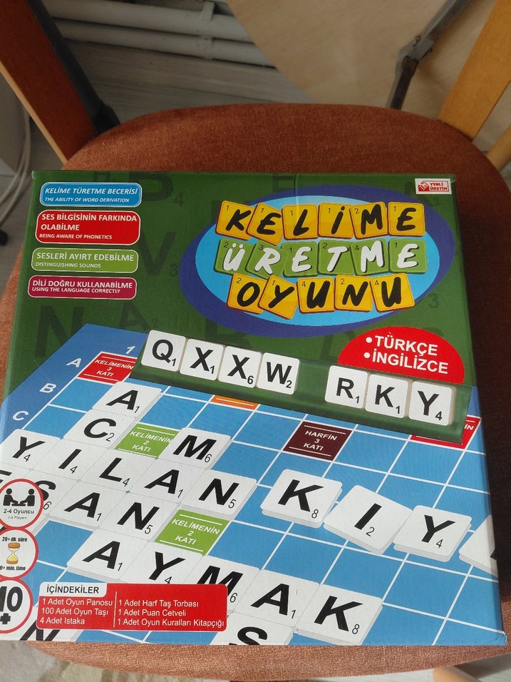 Kelime Üretme Oyunu - Türkçe & İngilizce - Görsel 2