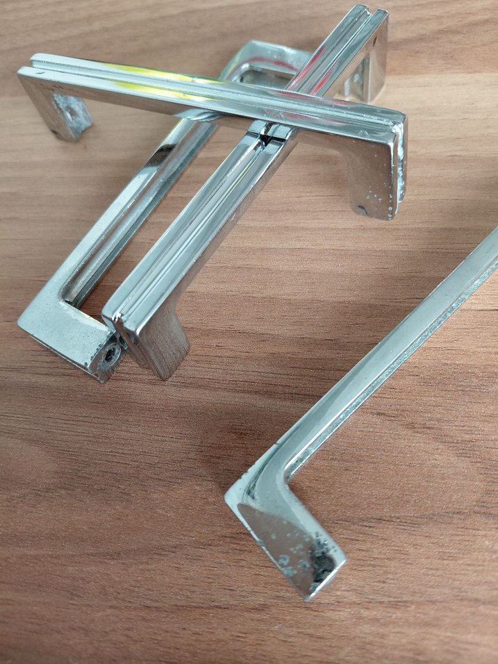 Parlak Bej Metal kulplar - Görsel 2