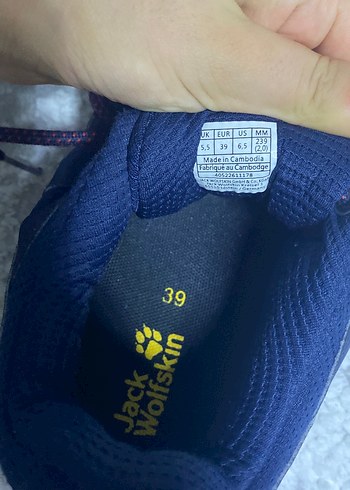 Lacivert jack wolfskin Spor Ayakkabı - Görsel 4