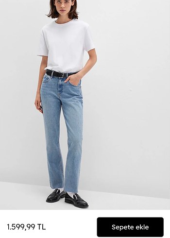 Kadın mavi jean orijinal - Görsel 2
