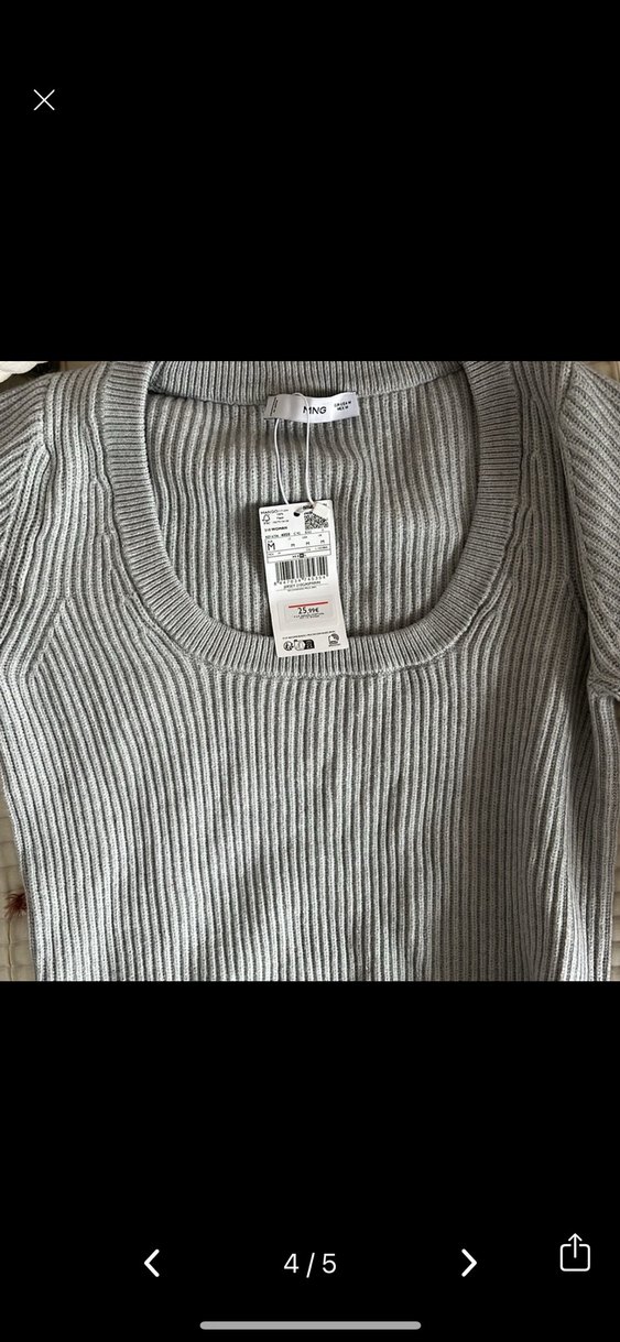 Gri kazak - Görsel 4