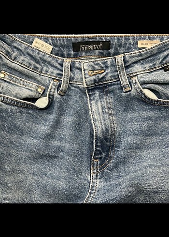 Mavi Regular Fit Midi Denim Kadın Jean - Görsel 3