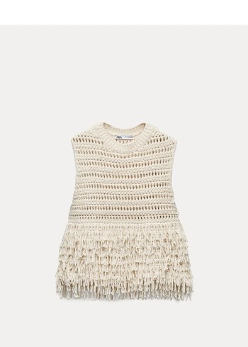 Bohem Kız Triko Süveter - Görsel 2