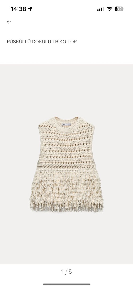 Bohem Kız Triko Süveter - Görsel 2