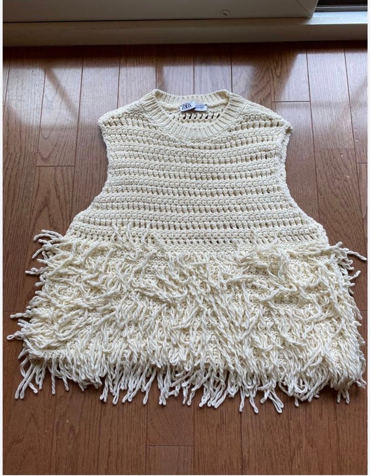 Bohem Kız Triko Süveter - Görsel 4