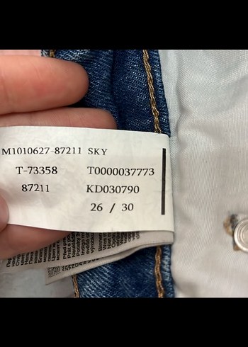 Classic Denim Indigo Kadın  mavi Jean - Görsel 4