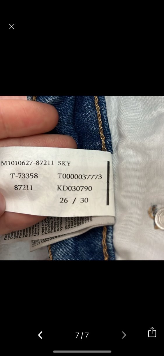 Classic Denim Indigo Kadın  mavi Jean - Görsel 4