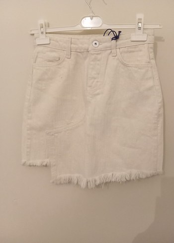 DENİM ETEK PAMUKLU - Görsel 3