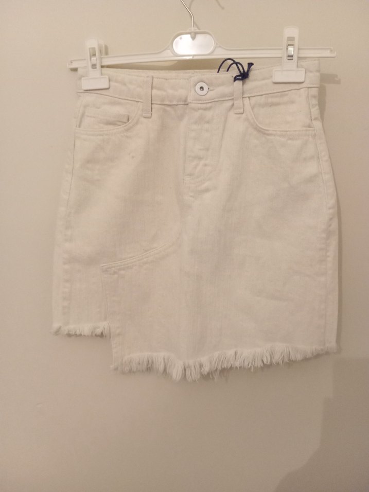 DENİM ETEK PAMUKLU - Görsel 3