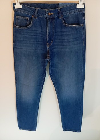 Lacivert Denim Pantolon - Görsel 2