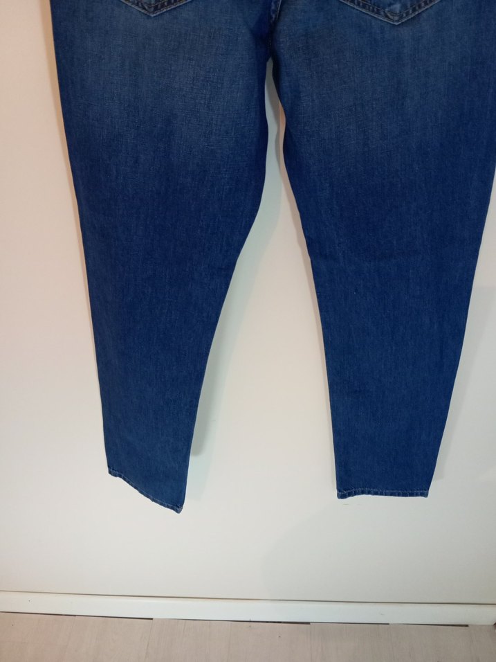 Lacivert Denim Pantolon - Görsel 4