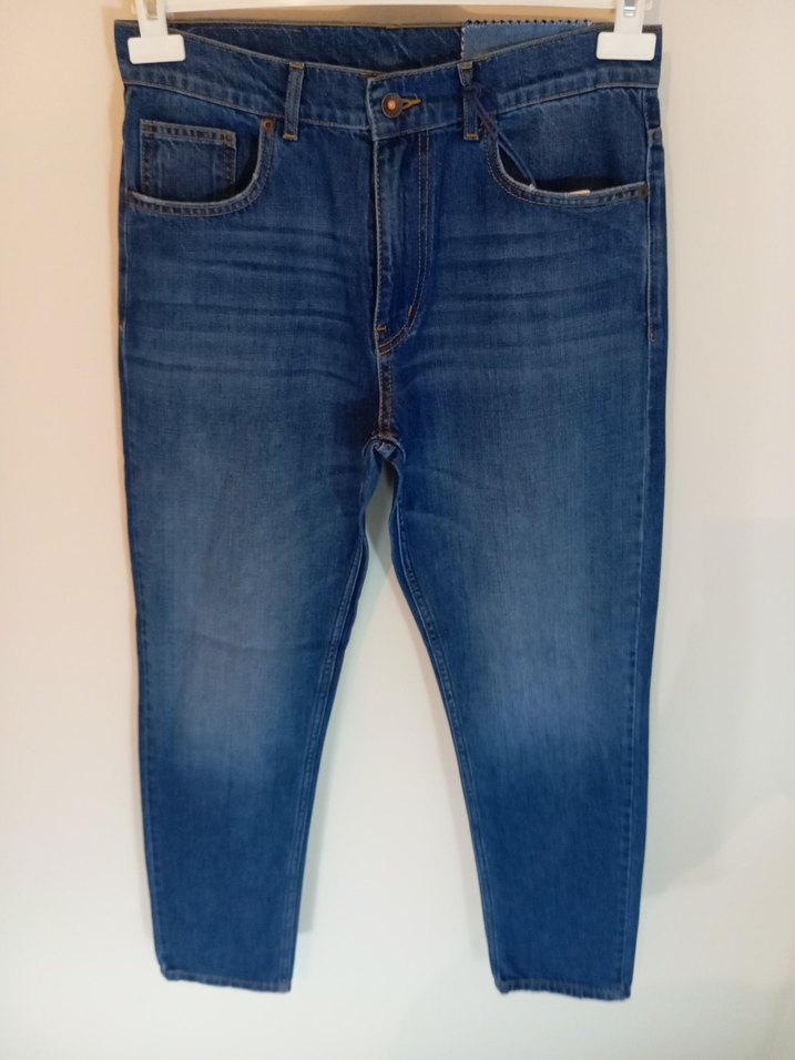 Lacivert Denim Pantolon - Görsel 2