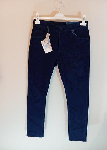 Lacivert Erkek Denim Pantolon, Regular Fit - Görsel 2