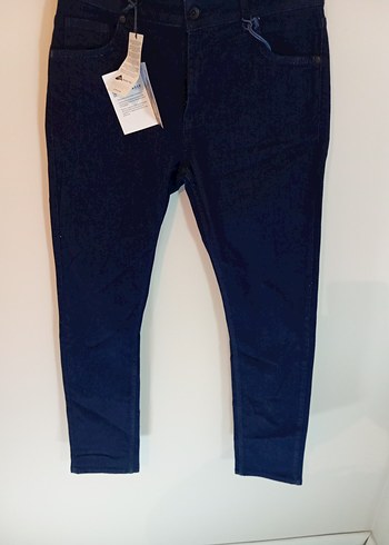 Lacivert Erkek Denim Pantolon, Regular Fit - Görsel 4