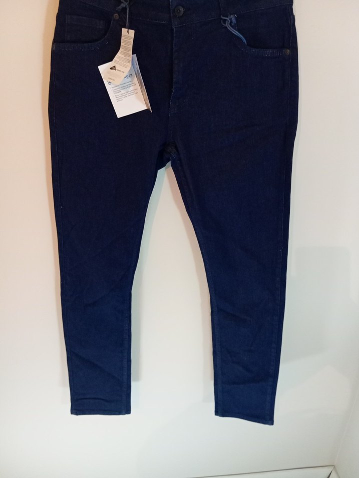 Lacivert Erkek Denim Pantolon, Regular Fit - Görsel 4