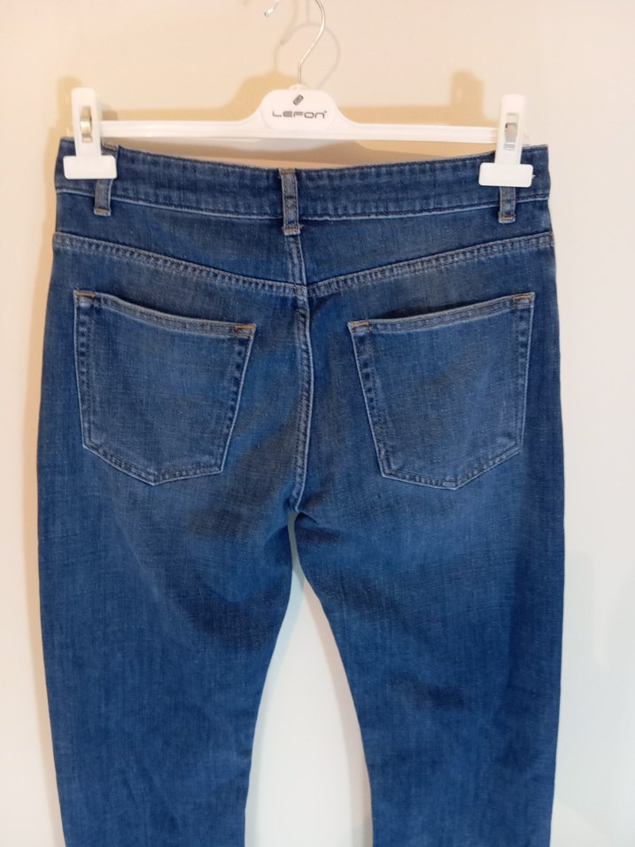 Erkek mavi Denim Regular Fit Jean - Görsel 4