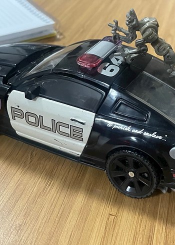 Transformers Barricade Humman Allience Figür - Görsel 2