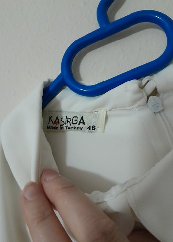 Kadın Beyaz Uzun Kollu Fırfırlı Gömlek - Görsel 4