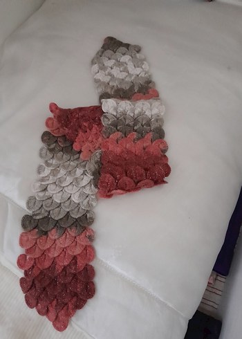 Renkli Örgü Kadın Flar - Görsel 3