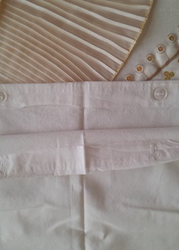 Nakışlı Beyaz Pastel Nevresim ve Çarşaf Takımı - Görsel 11