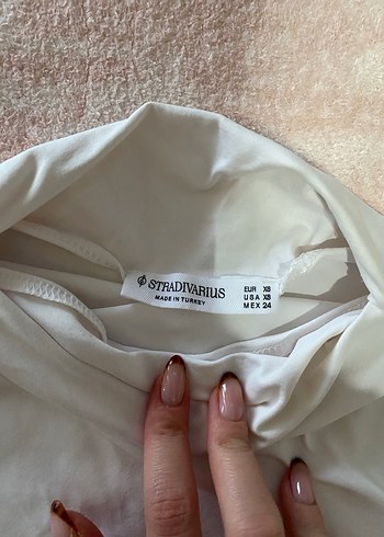 Beyaz Kadın Bluz - Görsel 4