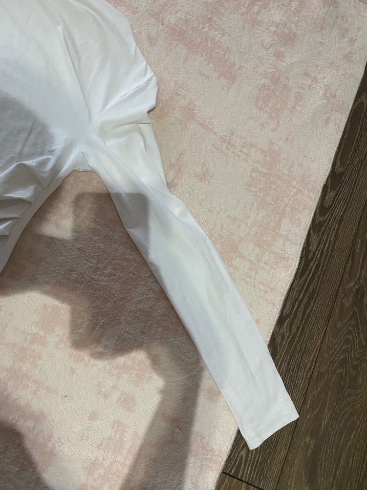 Beyaz Kadın Bluz - Görsel 3