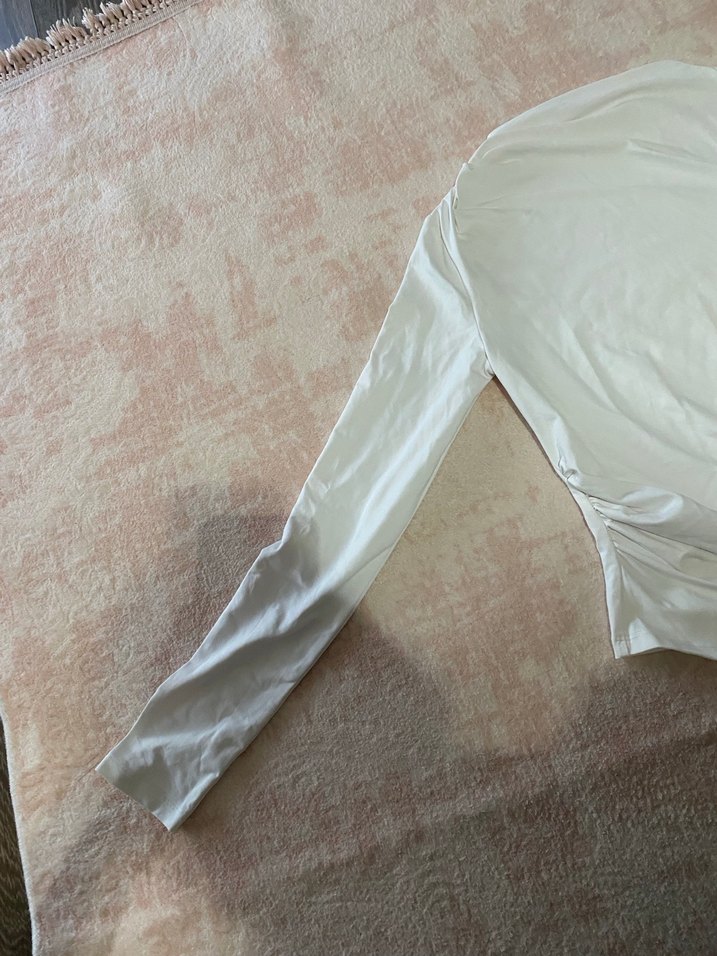 Beyaz Kadın Bluz - Görsel 2