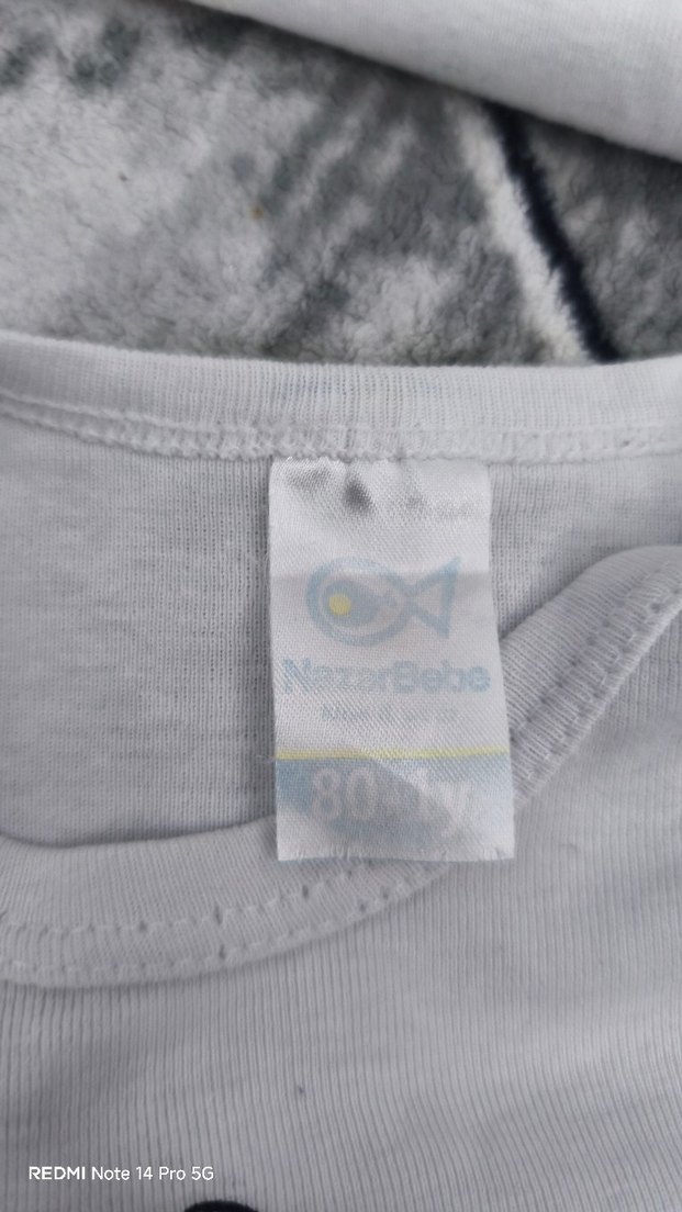 Beyaz Uzun Kollu Bebek Kız Body - Görsel 3